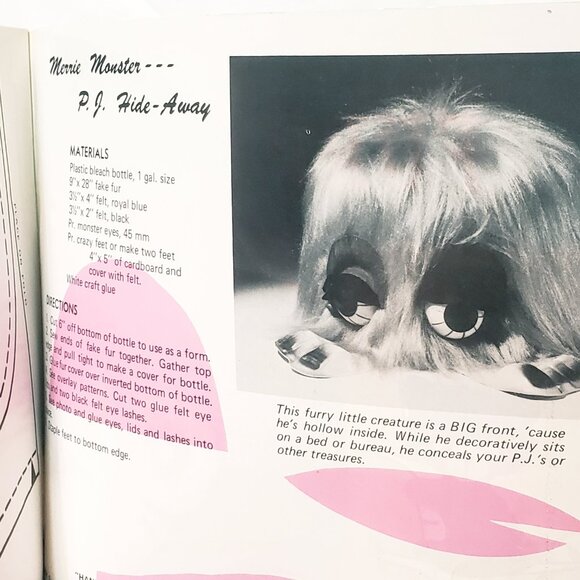 You Can Make Furry Novelties Faux Fur Felt Animals Craft Course 1971 Koala Bear - Picture 9 of 10